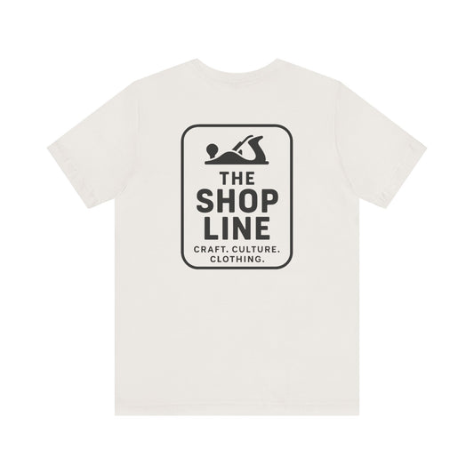The Shop Line Logo Tee | Minimalist Maker Shirt